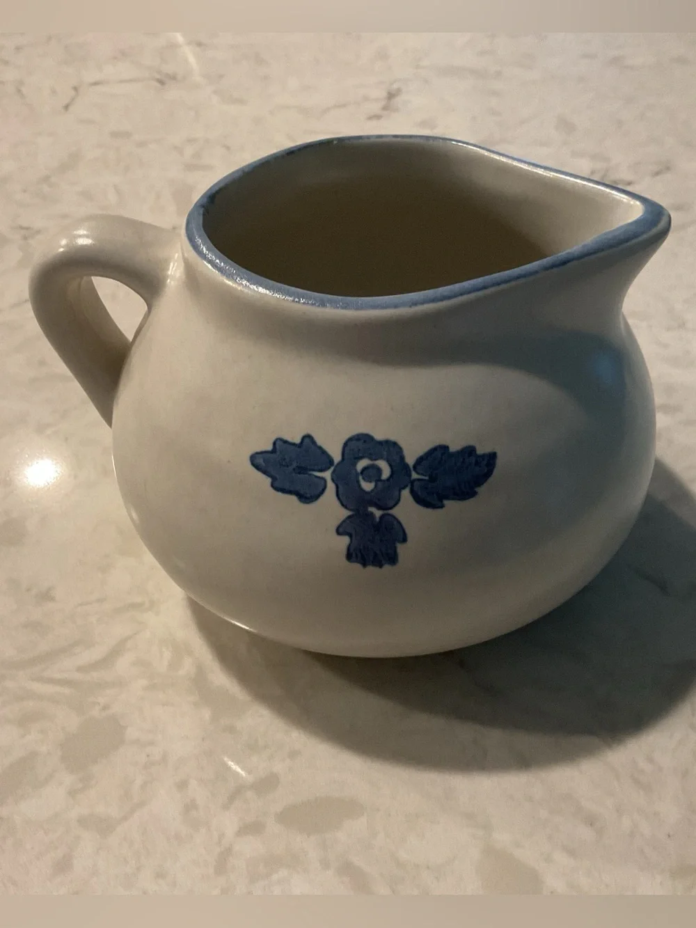 Vintage Pfaltzgraff Yorktowne Stoneware Gravy Boat